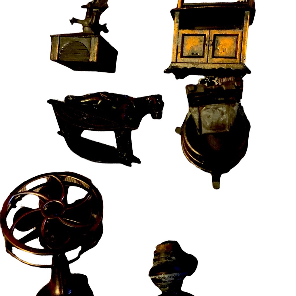 Durham Vintage doll house furniture and antique appliances collectibles